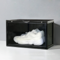 Sustainable Folding Stocked Rectangle Clear Plastic Shoe Box Storage